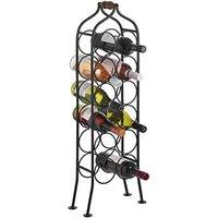 12 Bottle Wrought Iron Wine Rack