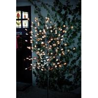 120cm Snowflake Light Tree 120 LED (Solar) by Gardman