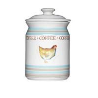 12 x 19cm Hen House Ceramic Coffee Storage Jar