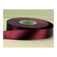 12mm Budget Acetate Satin Ribbon Cherry Red