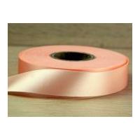 12mm Budget Acetate Satin Ribbon Peach