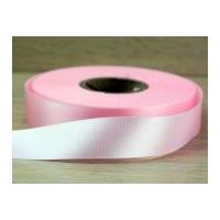 12mm Budget Acetate Satin Ribbon Pink