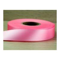 12mm Budget Acetate Satin Ribbon Strong Pink