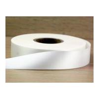 12mm Budget Acetate Satin Ribbon Ivory