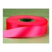 12mm Budget Acetate Satin Ribbon Cerise Pink