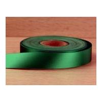 12mm Budget Acetate Satin Ribbon Emerald Green