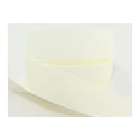 12mm Berisford Rustic Taffeta Ribbon 419 Bridal White