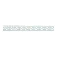 12mm Bowtique Cotton Lace Trimming White