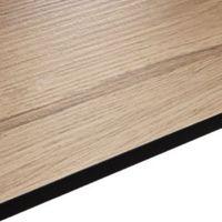 12.5mm Pyla Wood Effect Square Edge Kitchen Worktop (L)3020mm (D)610mm