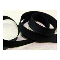 12mm prym cotton bias binding tape black