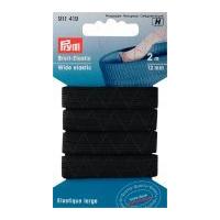 12mm prym standard elastic 2m black