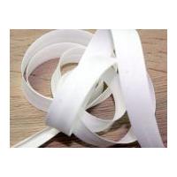 12mm Prym Cotton Bias Binding Tape White