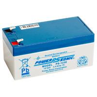 12V 3.4Ah SLA battery Powersonic PS-1230