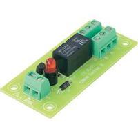 12Vdc DPDT-CO Relay Board, With Relay, Terminals, Signal LED