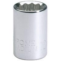 12mm 12point Socket 3/8dr Bulk