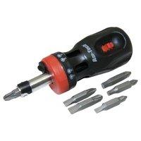 12-in-1 Stubby Ratchet Screwdriver