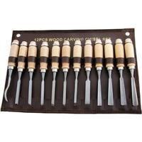 12pc wood carving chisel set