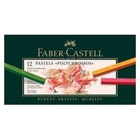 12 studio quality soft pastels cobalt green faber castell