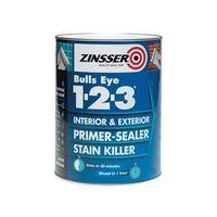 123 Bulls Eye Primer & Sealer Paint 2.5 Litre