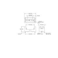 1/2 AA-cells Battery Holder With L for 1 1/2 AA, 34.5 mm x 16 mm x 15 mm