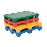 1200 x 1000 x 175 mm hygienic plastic pallet green