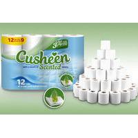 £12.99 instead of £25 (from GMS) for 60 Cusheen toilet rolls - choose cherry or aloe vera and save 48%