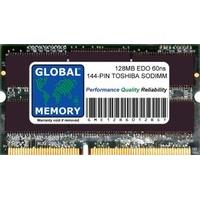 128MB 60ns 144-Pin Low Profile Edo Sodimm Memory Ram for Toshiba Laptops/Notebooks