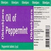 12 pack of obbekjaers obbekjaers oil of peppermint 150 tablet