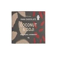 12 Pack of Pana Chocolate Coconut & Goji 50% Cacao 45 g