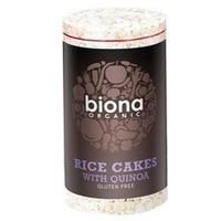 12 Pack of Gluten Free Biona Organic Rice Cakes with Quinoa 100 g