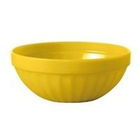 12X Kristallon Bowls Yellow 102mm 190ml Kitchen Dish Restaurant Tableware