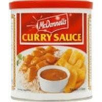 12 x mcdonnells curry sauce drum 250g 12 pack bundle