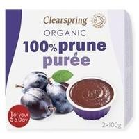 12 Pack of Clearspring Organic 100% Prune Puree 200 g