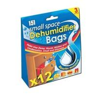 12 x 3pk Small Space Dehumidifier 36 sachets