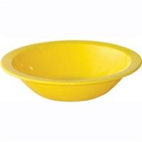 12X Kristallon Bowls Yellow 172mm 400ml Kitchen Dish Restaurant Tableware