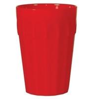 12X Kristallon Tumblers Red 142ml Drinking Restaurant