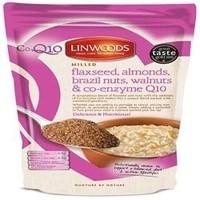 12 pack of linwoods flaxseed nuts q10 200 g
