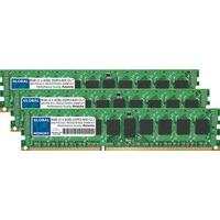 12GB (3 x 4GB) DDR3 800MHz PC3-6400 240-Pin Ecc Registered Dimm (Rdimm) Memory Ram Kit for Servers/Workstations/Motherboards (6 Rank Kit Non-Chipkill)