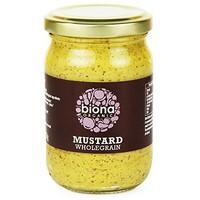 12 pack biona org wholegrain mustard 200g 12 pack bundle