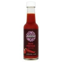 (12 PACK) - Biona - Org Hot Pepper Sauce | 140ml | 12 PACK BUNDLE