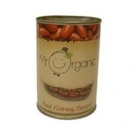 12 Pack of Mr Organic Red Kidney Beans Tin 400 g