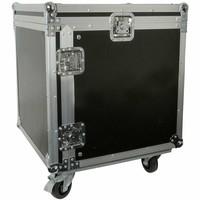 12u 19 rack case with wheels