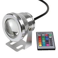 12V 800-1000Lm 10W Colorful Color RGB Underwater Lights Underwater Landscape