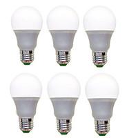12W E26/E27 LED Globe Bulbs A60(A19) 12 SMD 2835 1200 lm Warm White Cool White Decorative AC 220-240 V 6 pcs