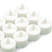 12pcs Flickering LED Battery Operated Tea Lights for Wendding Party