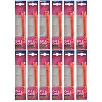 12 Pack Bulk Save - Ancol - Gloss Reflective Cat Collar Red