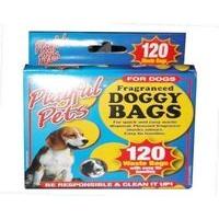 120 Pack Doggy Waste Bags In Dispenser Box.