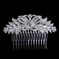 126cm Hair Combs with Flower Butterfly Crystal for Lady Wedding Party