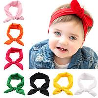 12 pcsset baby knot headbands solid color turban infant hair accessori ...