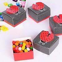 12 Piece/Set Favor Holder-Creative Card Paper Favor Boxes Candy Bags 6 x 6 x 3.8 cm/pcs Beter Gifts Tea Party Decoration